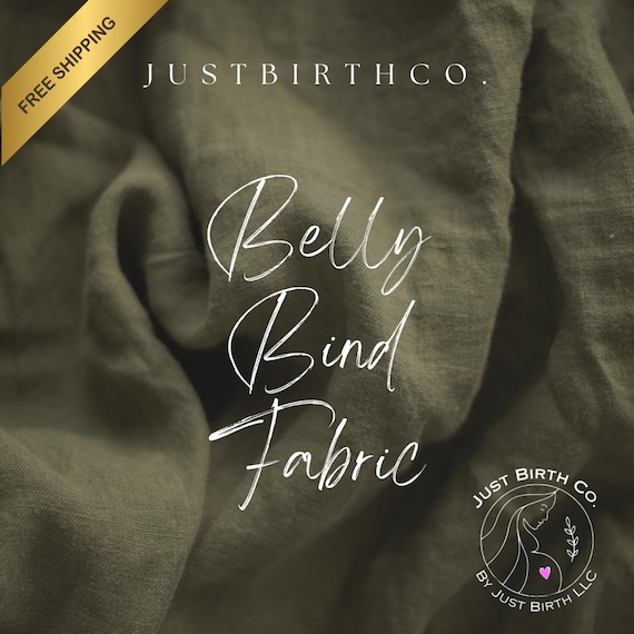 Bengkung Belly Bind | Postpartum Belly Binding Wrap | Cotton Gauze Abdominal Support | Doula Recommended New Mom Recovery