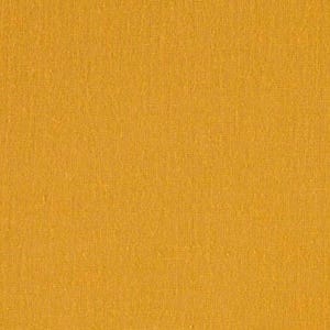 May include: A solid mustard yellow fabric with a visible woven texture. The material displays a consistent, uniform colour throughout, featuring a fine, interlaced thread pattern that creates a subtle, tactile surface appearance across the entire frame.