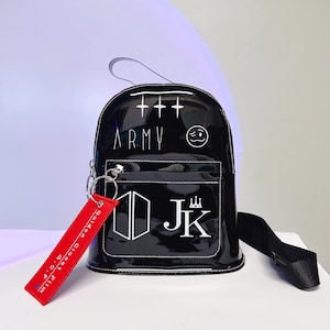 Bts, bts bag, JUNG KOOK IS MINE printed bag, School Bag, Backpack, Pittu bag,  Children Bag
