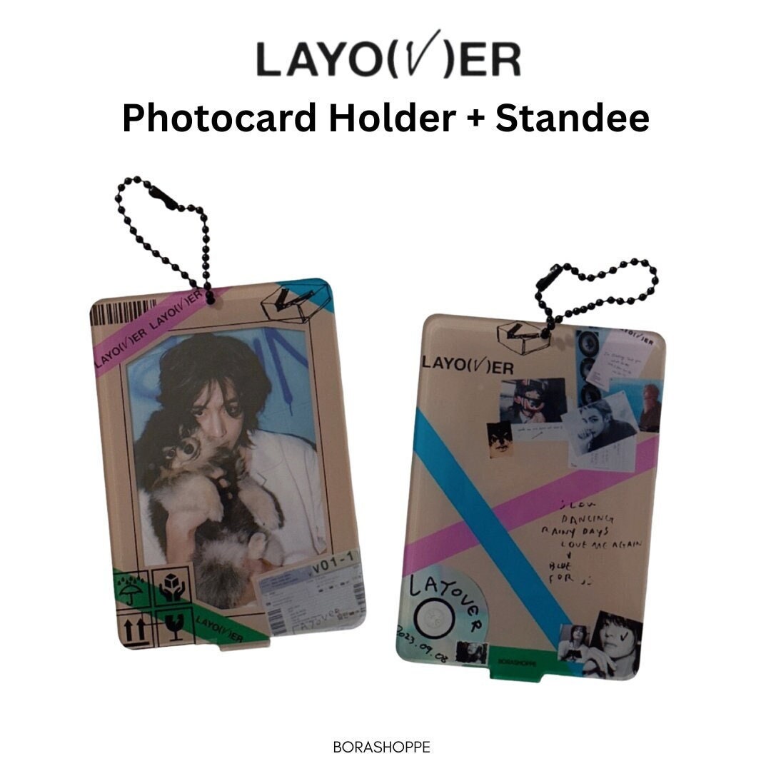 V layover photocard - Etsy 日本