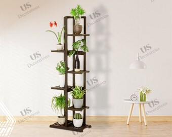 Tall Corner Plant Stand Build Plans - Houseful of Handmade