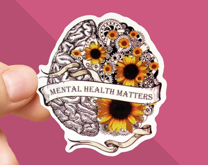 Therapist Sticker Mental Health Sticker - Therapist Sticker - Self Care Sticker - Self ...