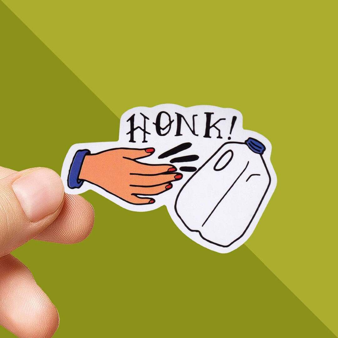 Vine Sticker Grandma Throws Milk Sticker Grandma Milk Tossing Grandma Vine Milk Decal Funny Vine