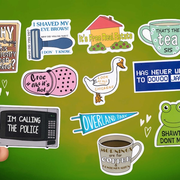 Vine Stickers Freshavocado Etsy