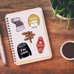 Schitts Creek Sticker Pack - Funny Moira Quote Stickers - Alexis Quotes - Eww David Decals - Schitt Creek Gifts - Love This Journey For You
