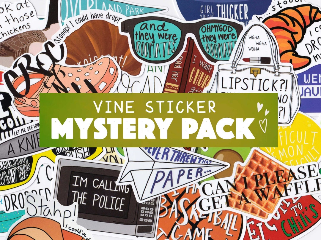 VINE Sticker Pack Funny Vine Quotes Vine References Vine Etsy