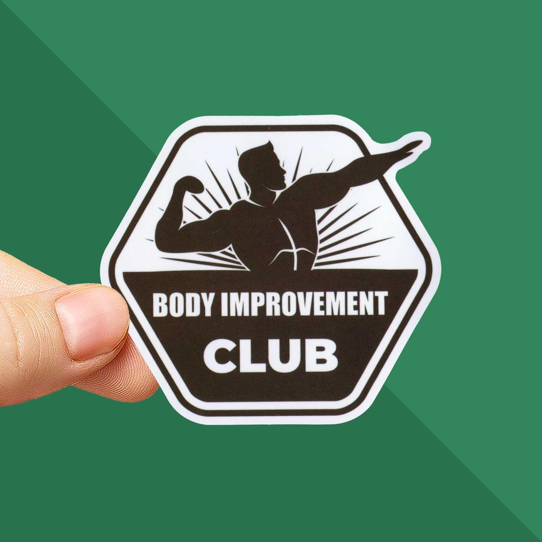 Gym Sticker - Weight Lifting Sticker - Bodybuilding Sticker - Workout ...