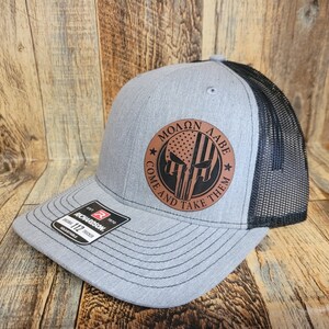 Kom och ta dem 2A 2ND amendment Snapback-keps Unisex NY läderlapp