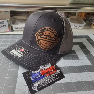 Let's keep the dumbfuckery to a minimum today Richardson 112 leather patch hat New Free shipping