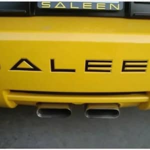 Rear decal Bumper Letters for Mustang Saleen 2005-2009