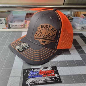 Body By Brisket Hat Cap Otto Leather Patch Hat Nuovo Camionista di snapback di spedizione gratuita