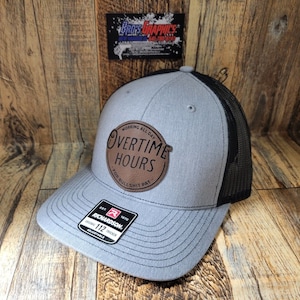 Overtime Hours hat  for bullshit pay rich men patch hat New Free shipping snapback trucker