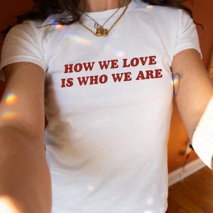 LGBTQ Pride BabyTee Inspirational Quote Sweatshirt Hoodie Love Equality Shirt Love Wins T-shirt Custom Text Tshirt Human Rights Tee Gift