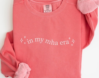 My Hero Academia Sweatshirt, My Hero Academia Shirt, Aizawa MHA Shirt, All Might MHA Maha Merch Hawks MHA Bakugo Dabi Crewneck, Kirishima