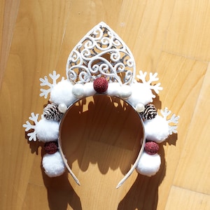 Winterliche Eiskrone