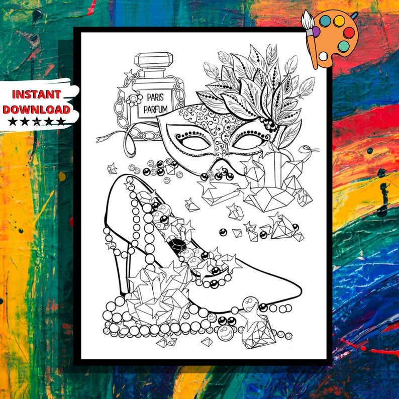 DIY Paint Party Stencils/ Predrawn /outline Canvas Adult Etsy