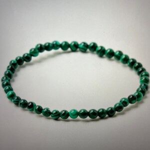 Dainty Malachite Energy Bracelet, Gemstone Bracelet, Bracelet For Women, Gift For Her