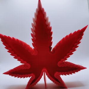 3D Printed Thermochromic Colour Changing Leaf Ash Tray | 3 Sizes | Novelty Ash Trays | Unique Gifts | Smoker Gifts | 3D Printed Gifts |
