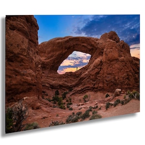 Arches National Park Sunset Print: Scenic Utah Landscape Photography