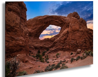 Arches National Park Sunset Print: Scenic Utah Landscape Photography