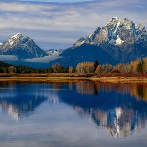 Grand Teton art, Wyoming art, Oxbow Bend, Teton National park, Yellowstone national park, Grand Tetons photography, mountain wall art