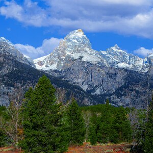 Teton mountain range picture, Grand Teton art, Teton National park, Grand Tetons, mountains, Rocky mountains, Wyoming photography