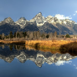 Teton mountains, Snake river reflection of the Tetons, Grand Teton art, Teton National park, Grand Tetons, mountains, Wyoming photography