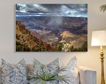 Grand Canyon Photo Print: Arizona National Park Wall Art, Canyon picture