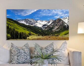 Snowmass Wilderness Foto: Aspen Rocky Mountain Leinwand Kunst