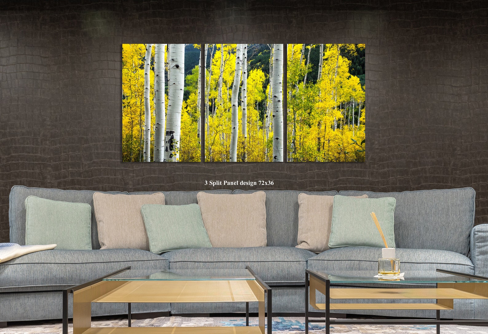 Aspen Tree Wall Art Aspen Trees Forest Wall Art Birth Tree Etsy