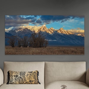 Tetons, Grand Teton art, Teton National park, sunrise in Teton National Park, Grand Tetons, mountain photography, Wyoming photography