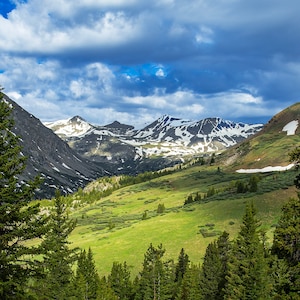 Colorado wall art, mountain wall art, Mt. Lincoln, Hoosier pass, Breckenridge Colorado, Rocky Mountain art, wall decor, nature wall art