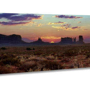 Monument Valley Sunrise Print: Desert Landscape Photography