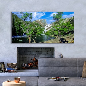 Rocky Mountain National Park Wall Art, Dream Lake Photograph, Colorado Landscape, Estes Park Decor, Nature Picture for Home, Rockies