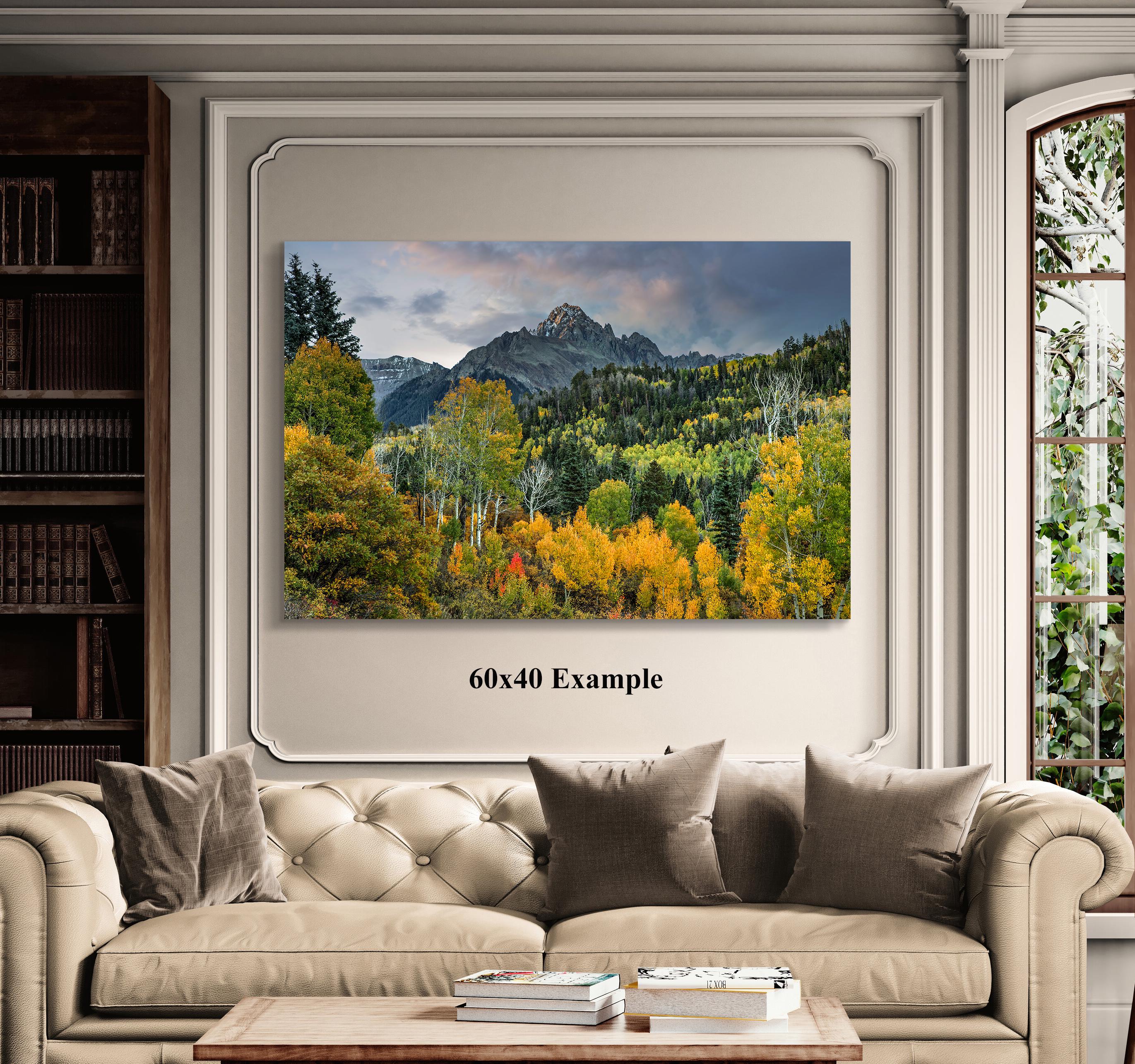 Colorado Mountain Autumn Wall Art, Mt. Sneffels Landscape