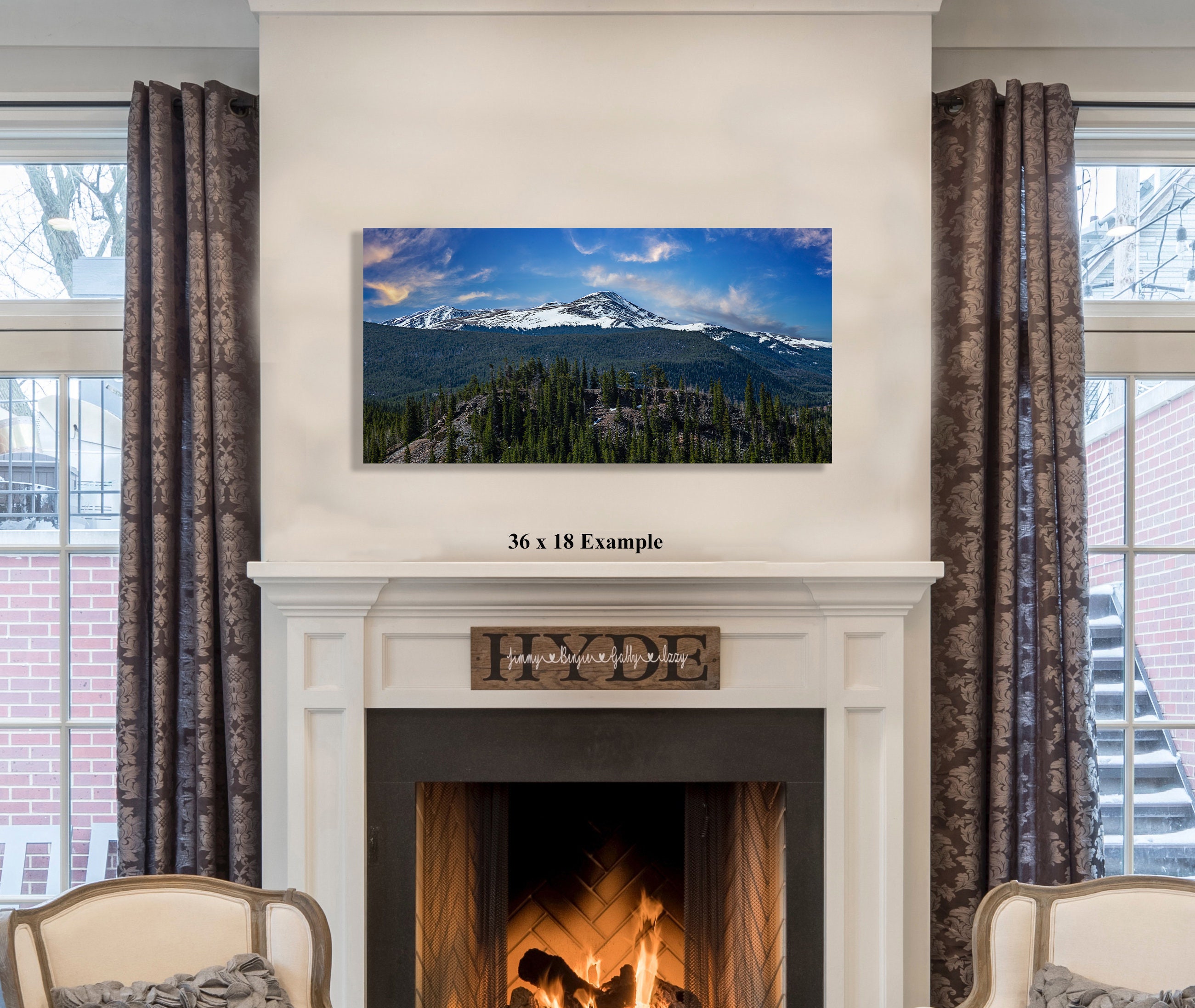Quandary Peak Colorado Photo: Breckenridge Rocky Mountain Art - Etsy