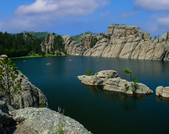 Sylvan Lake Print: Custer State Park, Black Hills, South Dakota