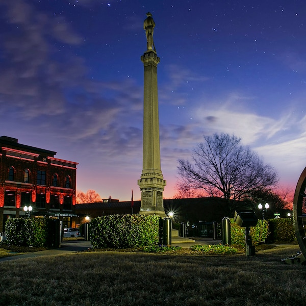 Franklin Tennessee picture, Franklin square, Franklin under the stars, civil war history, Nashville decor, Tennessee,