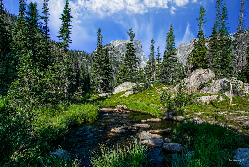 Rocky Mountain National Park Picture, Estes Park Art, Picture of