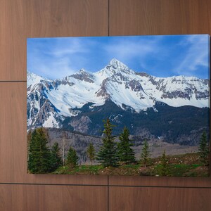 Wilson Peak Colorado, San Juan mountains, Colorado wall art, mountain wall decor, Telluride Colorado, mountain wall art, Colorado 14er
