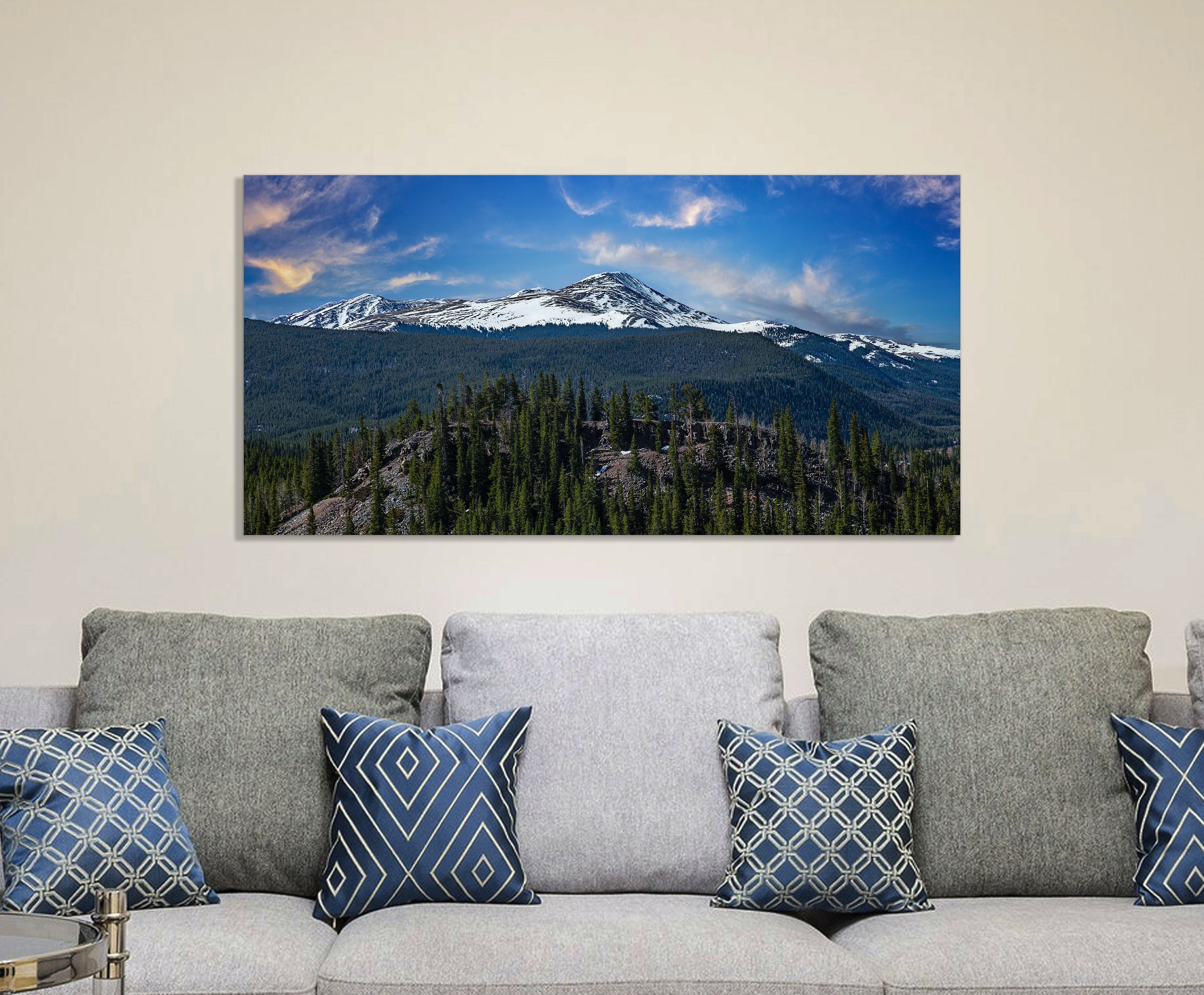 Quandary Peak Colorado Photo: Breckenridge Rocky Mountain Art - Etsy