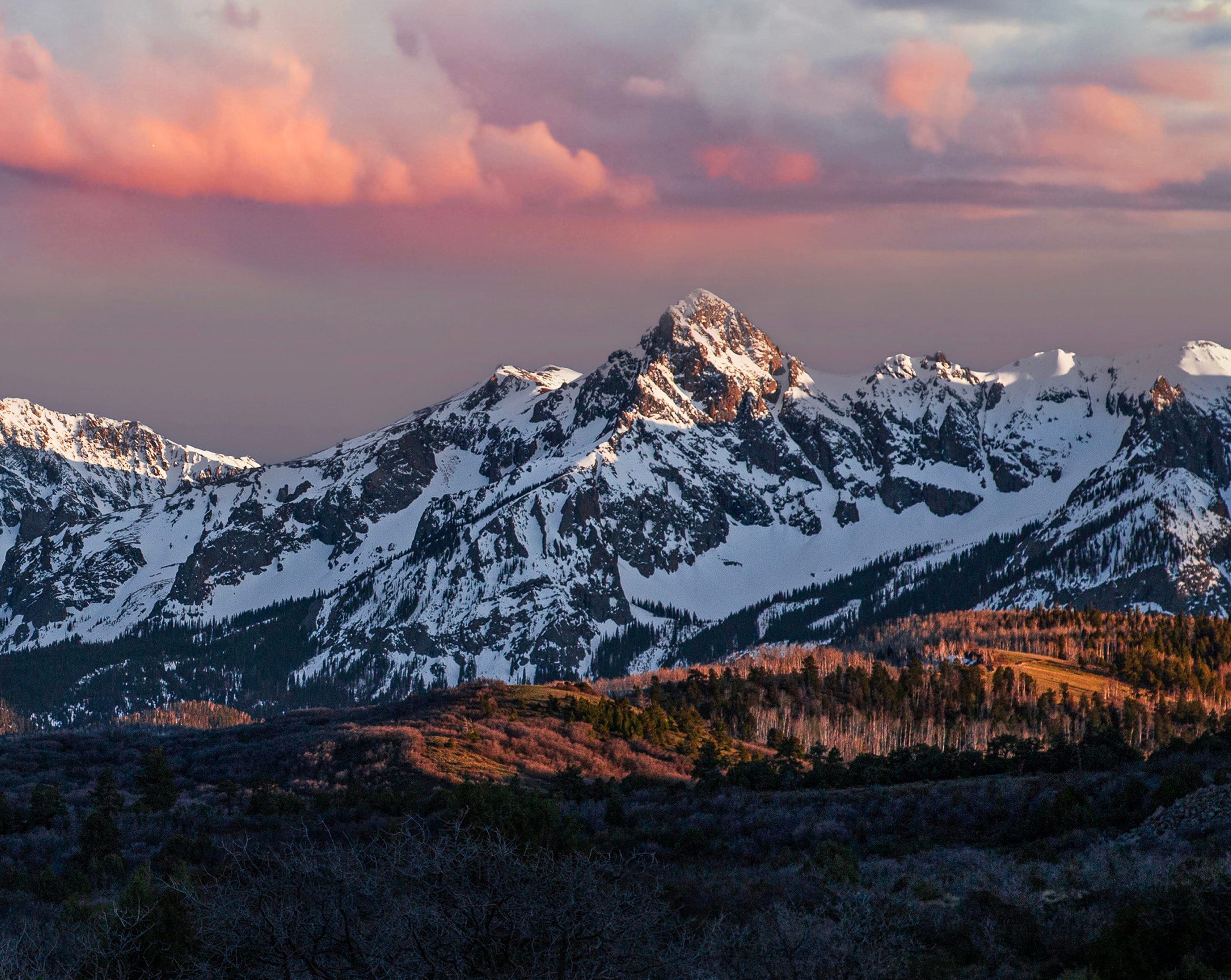 Mt. Sneffels Sunset Print: Colorado Rocky Mountain Wall Art - Etsy
