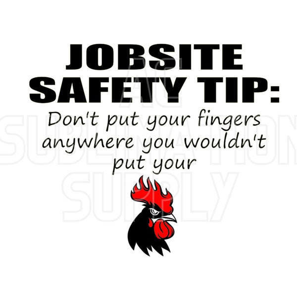 Jobsite Safety Tip Svg Etsy