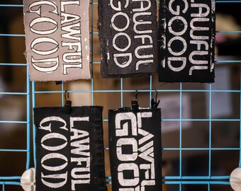 Lawful Good | PUNK PATCHES | Handpainted | Multiple Designs