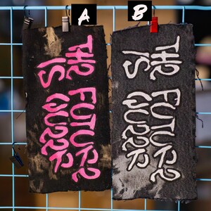 The Future is Queer | PUNK PATCHES | Handpainted | Multiple Designs