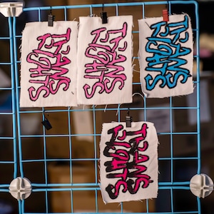 Trans Rights | PUNK PATCHES | Handpainted | Multiple Designs