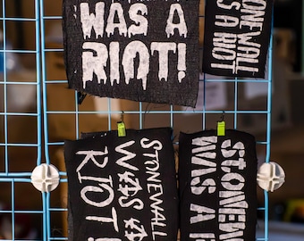 Stonewall was a Riot | PUNK PATCHES | Handpainted | Multiple Designs