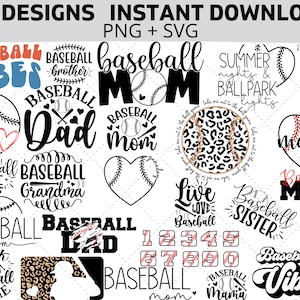 Baseball mom svg | baseball svg | mom svg | baseball shirt svg | sports svg | baseball mama svg | baseball cut file | baseball png | mom png