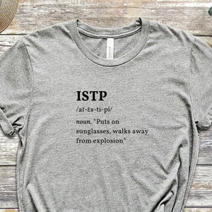 ISTP Virtuoso funny definition shirt | Myers Briggs shirt | Personality Type | ISTP shirt | MBTI gift | Psychology gift | introvert Gift