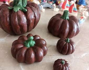 Halloween terrarium, miniature thanksgivings, autumn pumpkins,  fairy garden terrarium, terrarium miniature craft supply woodland dish